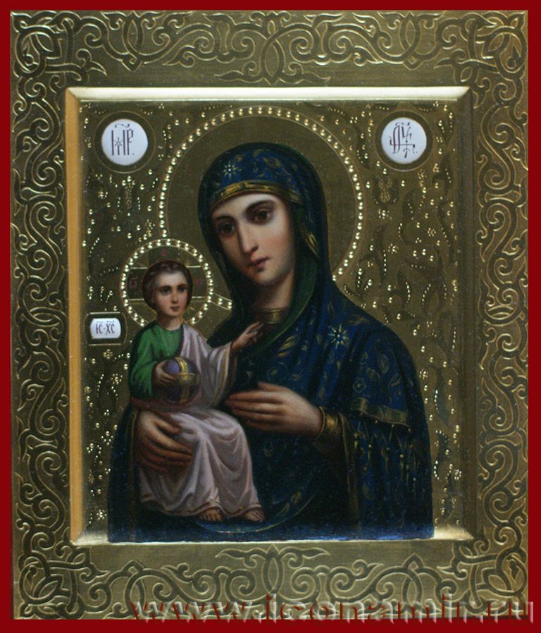 Икона Икона Пресвятой Богородицы Иерусалимская фото, купить, описание