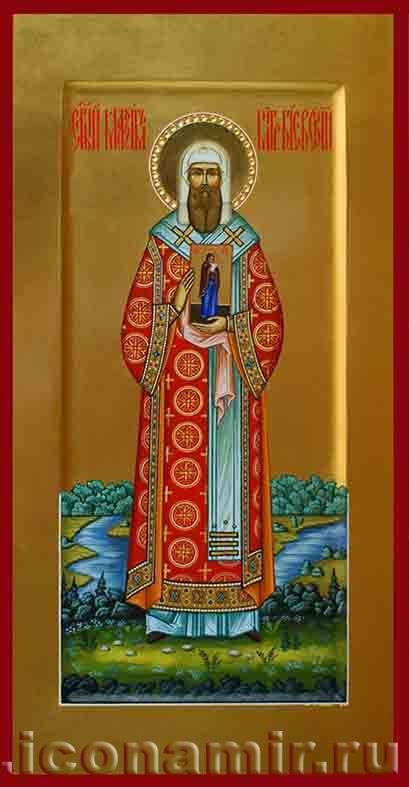 Икона Святой Максим, митрополит Киевский и Владимирский фото, купить, описание