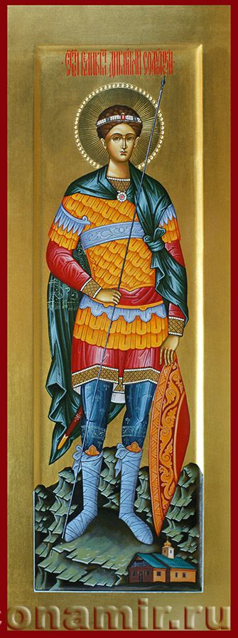 Икона Святой Димитрий Солунский фото, купить, описание