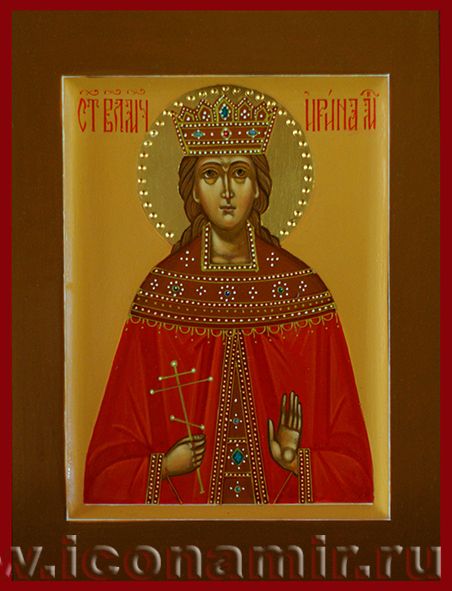 Икона Святая великомученица Ирина Македонская фото, купить, описание
