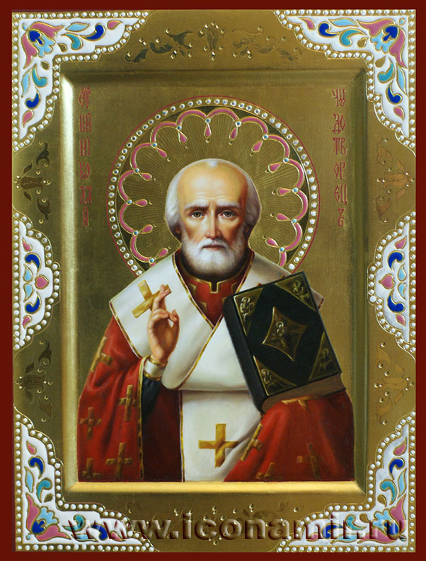 Икона Святой Николай Чудотворец фото, купить, описание