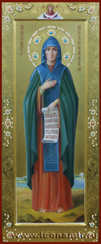 Икона Покров Пресвятой Богородицы, Святая Елизавета Константинопольская фото, купить, описание