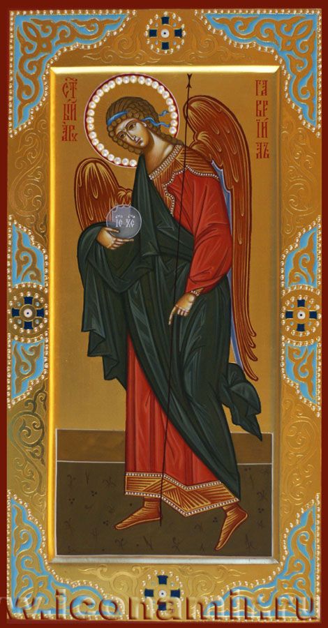 Икона Святой архангел Гавриил фото, купить, описание