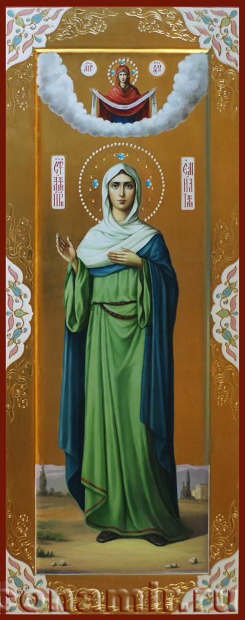 Икона Святая Емилия Кесарийская (Каппадокйская), преподобная фото, купить, описание