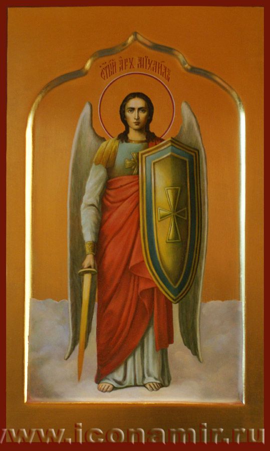 Икона Святой архангел Михаил фото, купить, описание