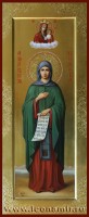 Икона Божьей матери «Казанская – Каплуновская» и Святая Василисса Египетская