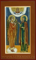 Святой Дмитрий Прилуцкий и ангел Хранитель